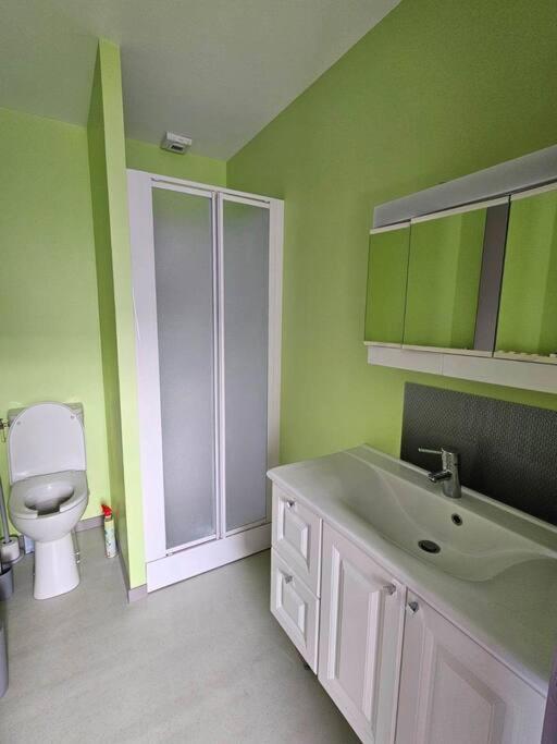 Appartement Cosy Proche Mer Gouville-sur-Mer Esterno foto