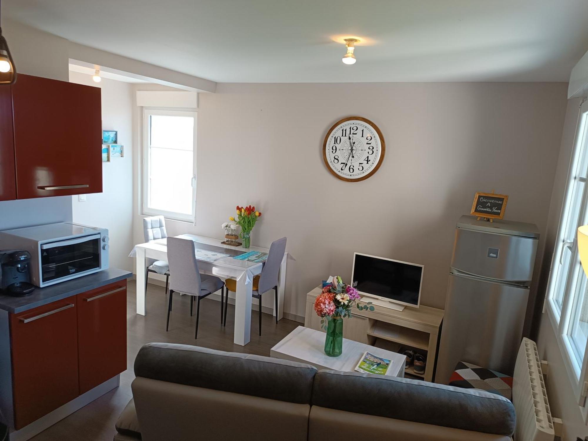 Appartement Cosy Proche Mer Gouville-sur-Mer Esterno foto